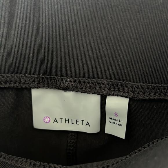 Athleta Metro Active Pants Front and Back Pockets Black Small - Picture 3 of 8